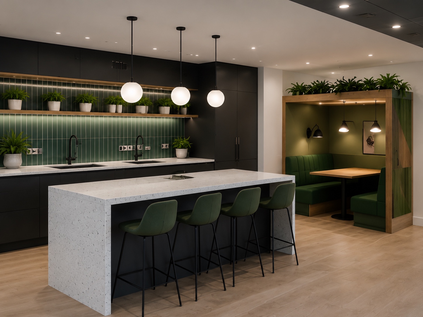 Office fit out in Shoreditch, London EC2 — open-plan workspace design by Pro House