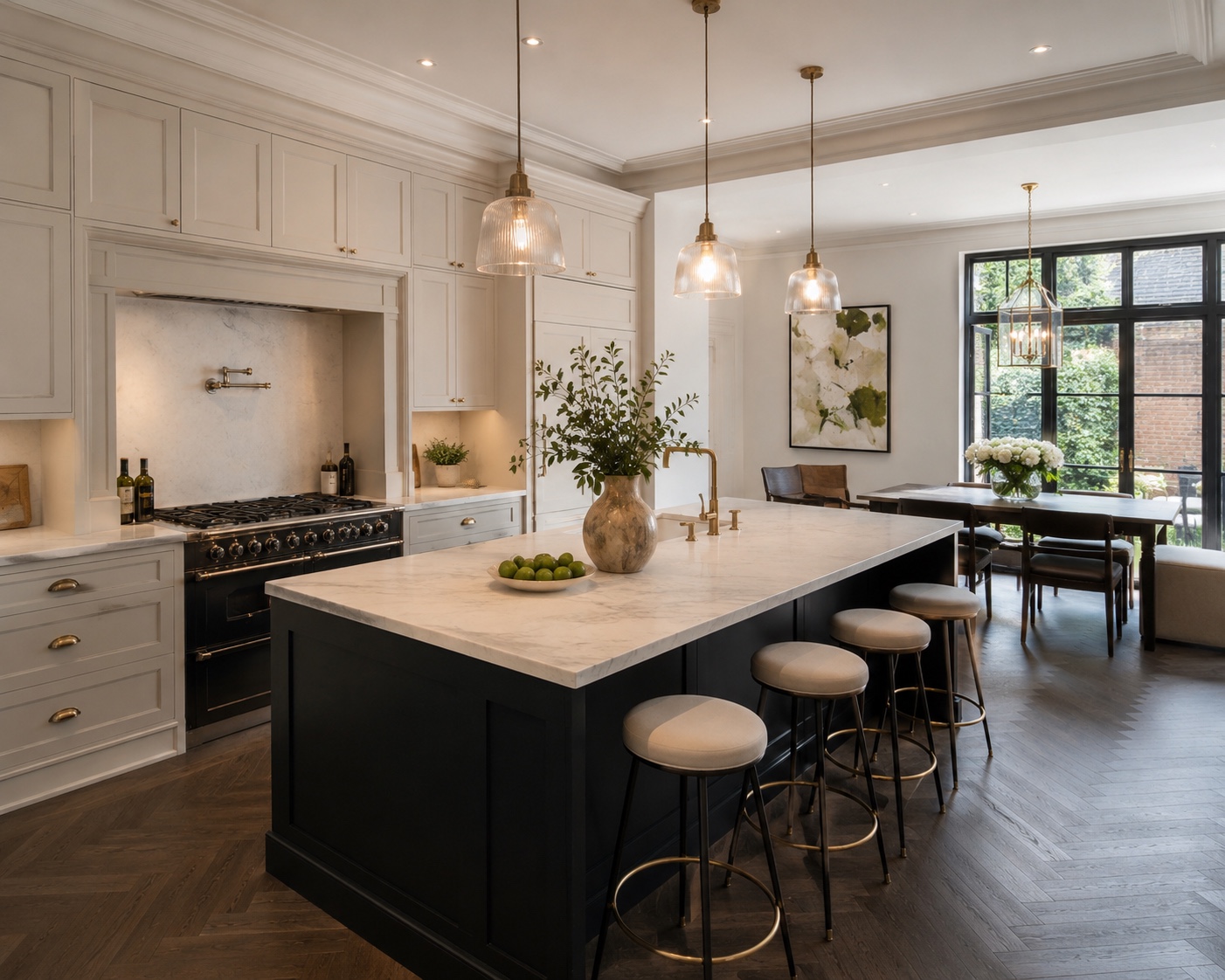 Finished kitchen renovation in Chelsea