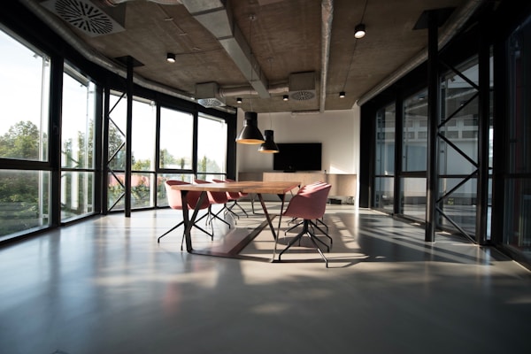 Completed office fit out in Shoreditch